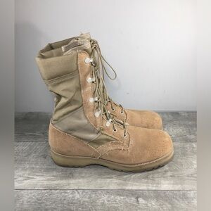McRae Mil-Spec Hot Weather Coyote Boot Vibram Sierra Outsole Military Combat 7.5